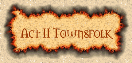 Act II Townsfolk
