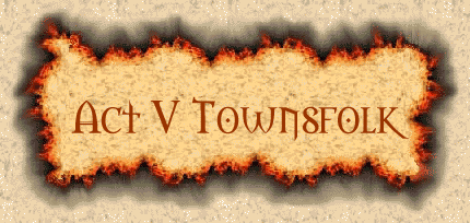 Act V Townsfolk