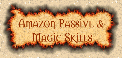 Amazon Passive Magic Skills