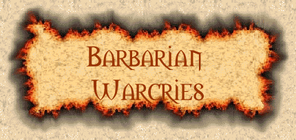 Barbarian Warcries Skills