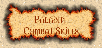 Paladin Combat Skills