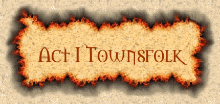 Act I Townsfolk